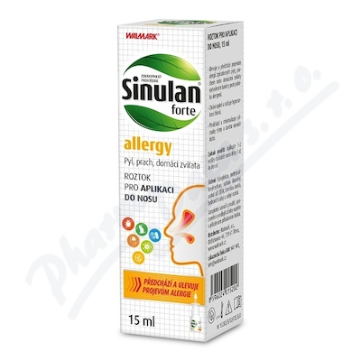 Walmark Sinulan Forte allergy nosní sprej 15ml