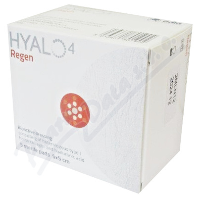 Hyalo4 Regen steril.polštářky 5x5cm 5ks