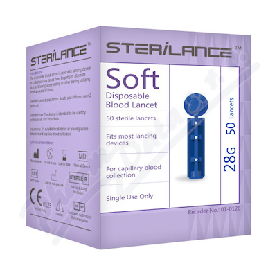 Sterilance lancety 28G 50ks