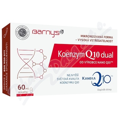 Barnys Koenzym Q10 dual 60mg cps.30